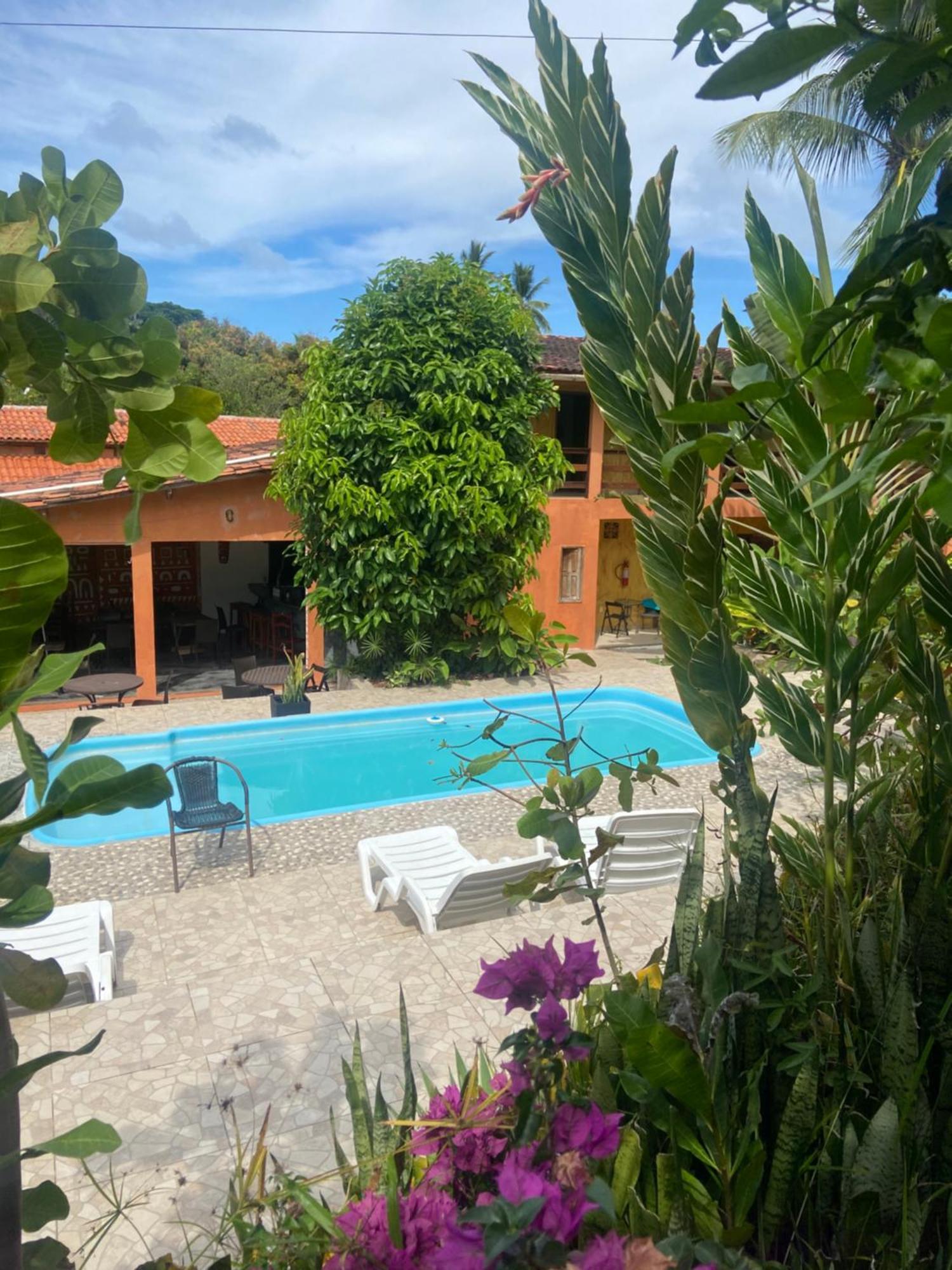 Alecrim Hostel E Pousada Velha Boipeba Buitenkant foto