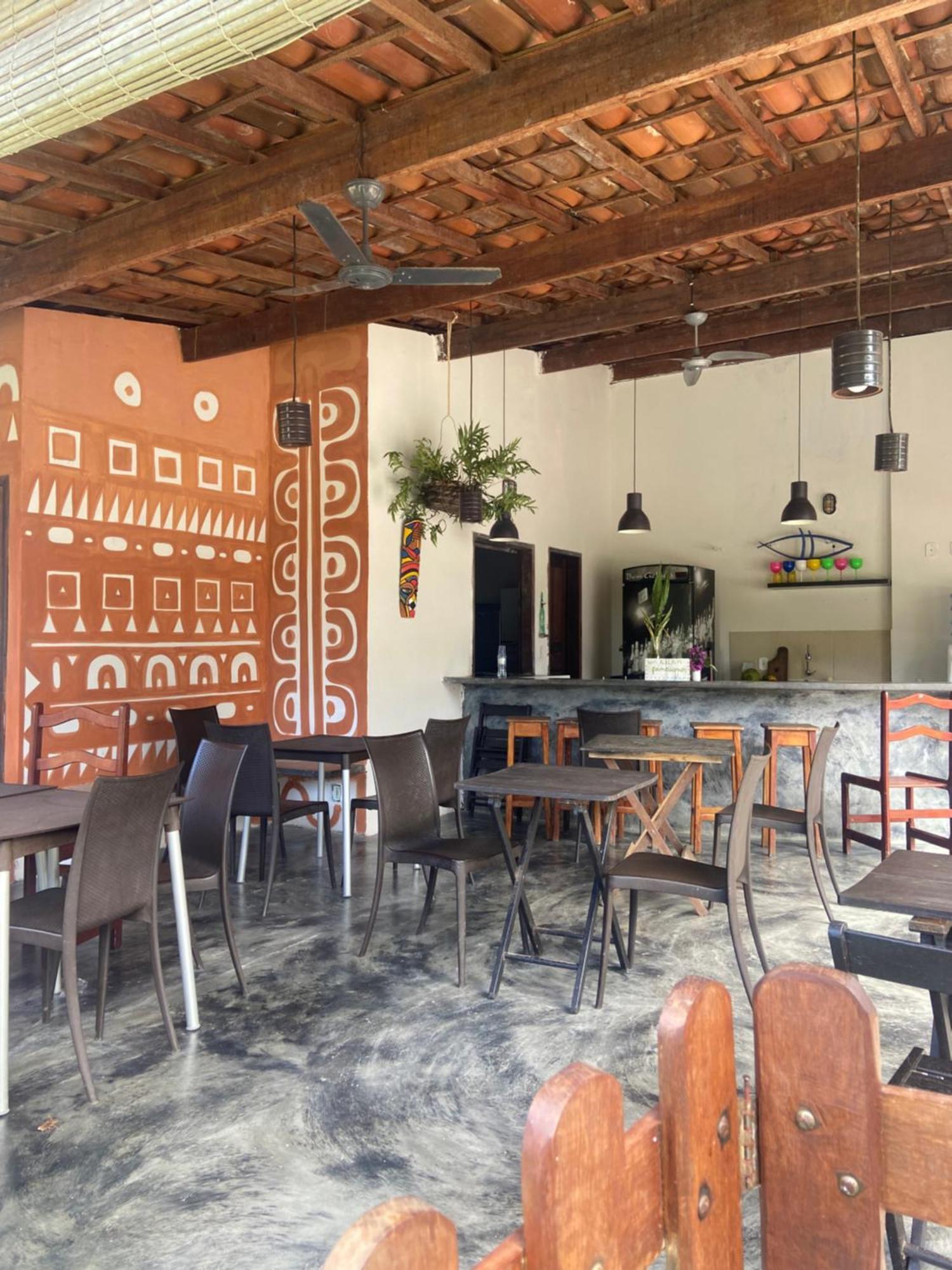 Alecrim Hostel E Pousada Velha Boipeba Buitenkant foto